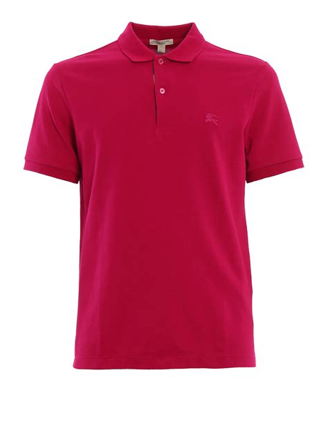 burberry piqué-polo shirt oxford|Burberry polo shirt men.